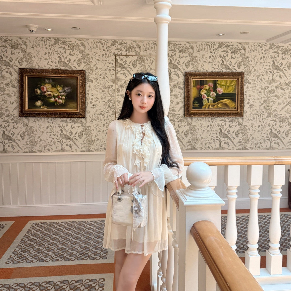 【dress】フリルミニワンピース   N3768