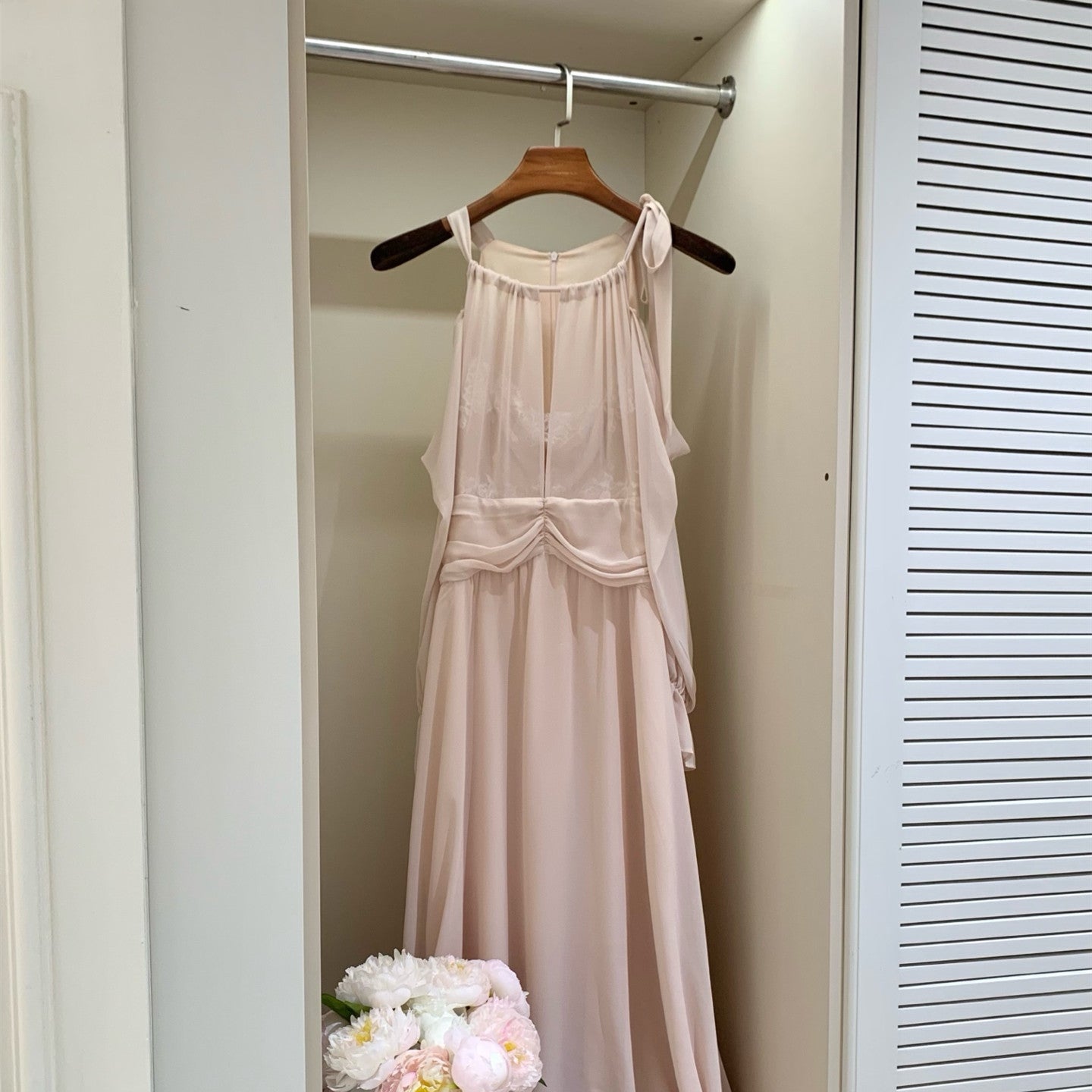【dress】オフショルロングワンピース   N3769