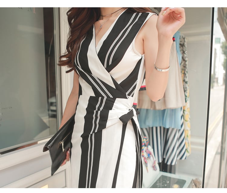 【dress】ノースリーブワンピース　M25249