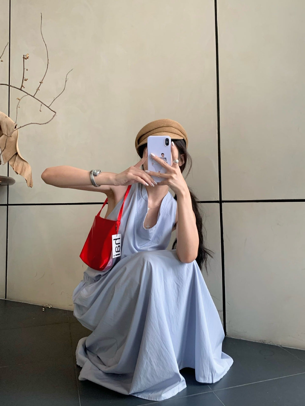 【dress】バックレスワンピース　M24358