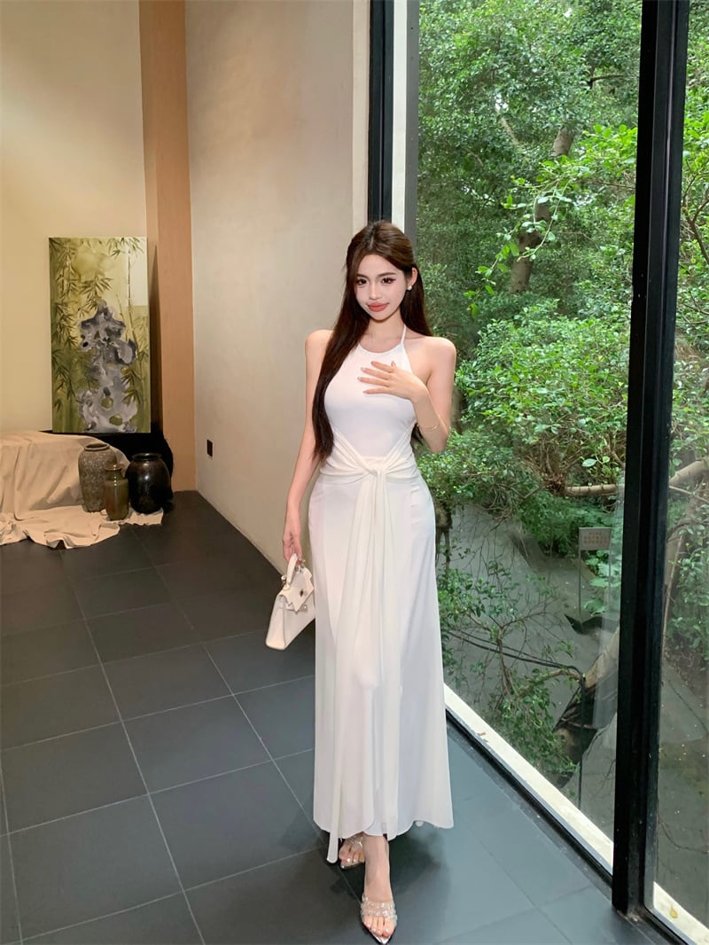 【dress】ホルターネックワンピース　M24179
