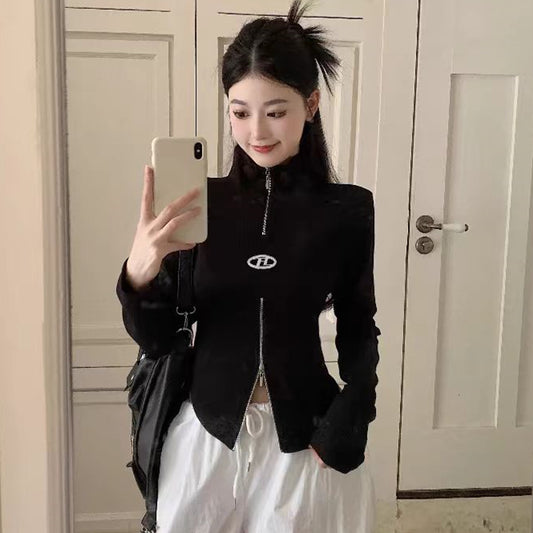 【tops】長袖ハイネックＴシャツG22711