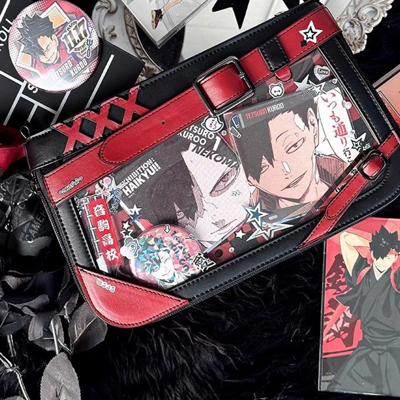 【GOODS】痛バック チェーン ショルダーバッグ Ｑ2242