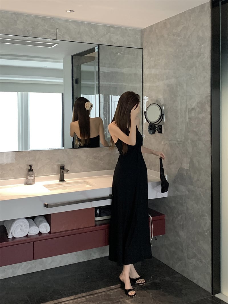 【dress】ホルターネックワンピース　M24862