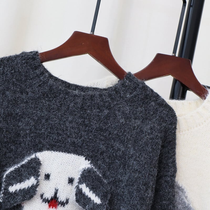 【tops】クルーネックニットセーター　M27295
