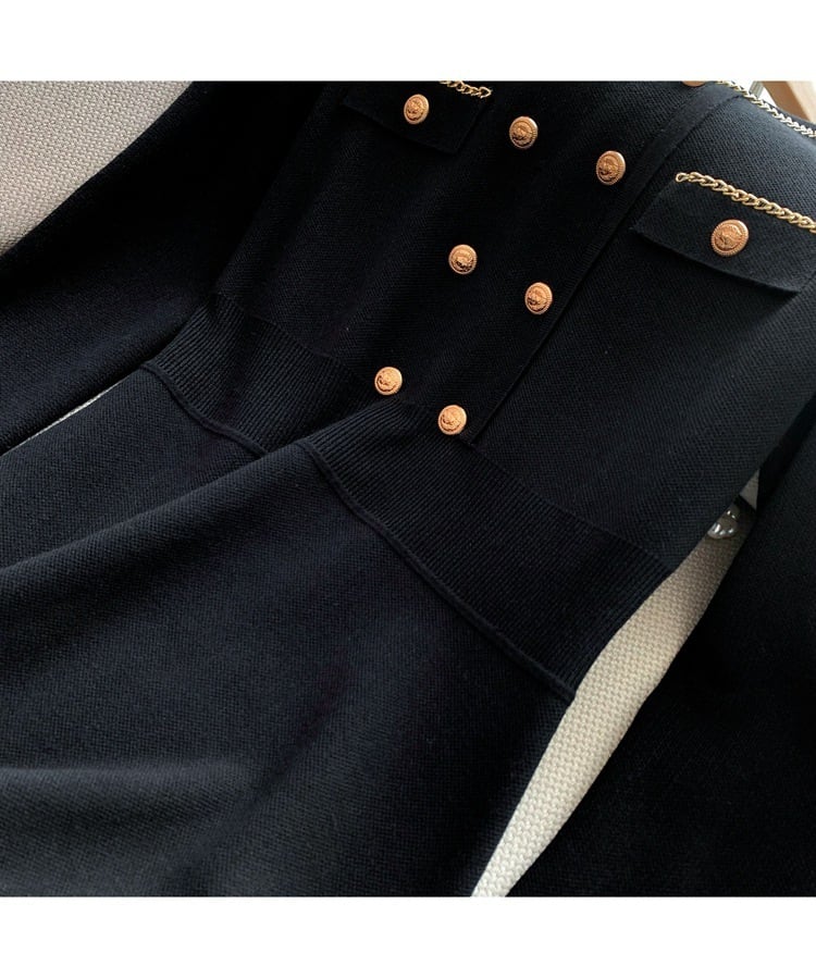 【dress】ニットワンピース　M25486