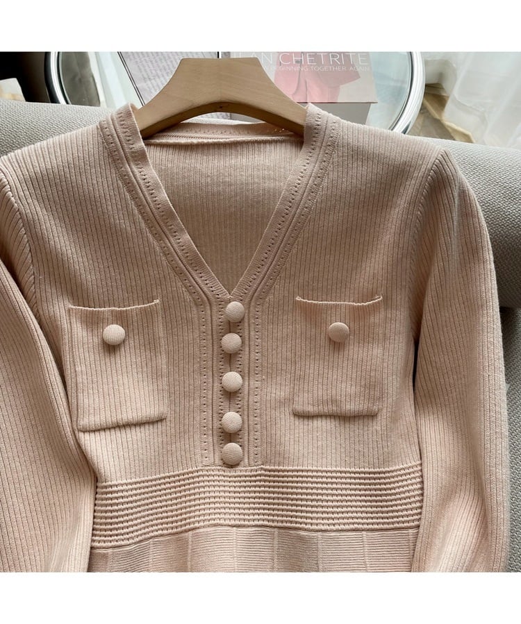 【dress】ニットワンピース　M25423