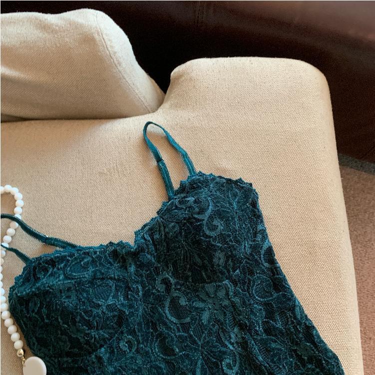 【tops】レースキャミソール　M29521