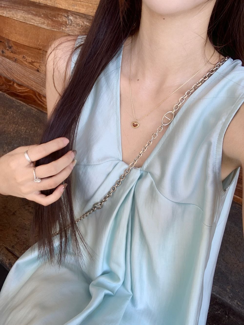 【dress】ノースリーブワンピース　M24956