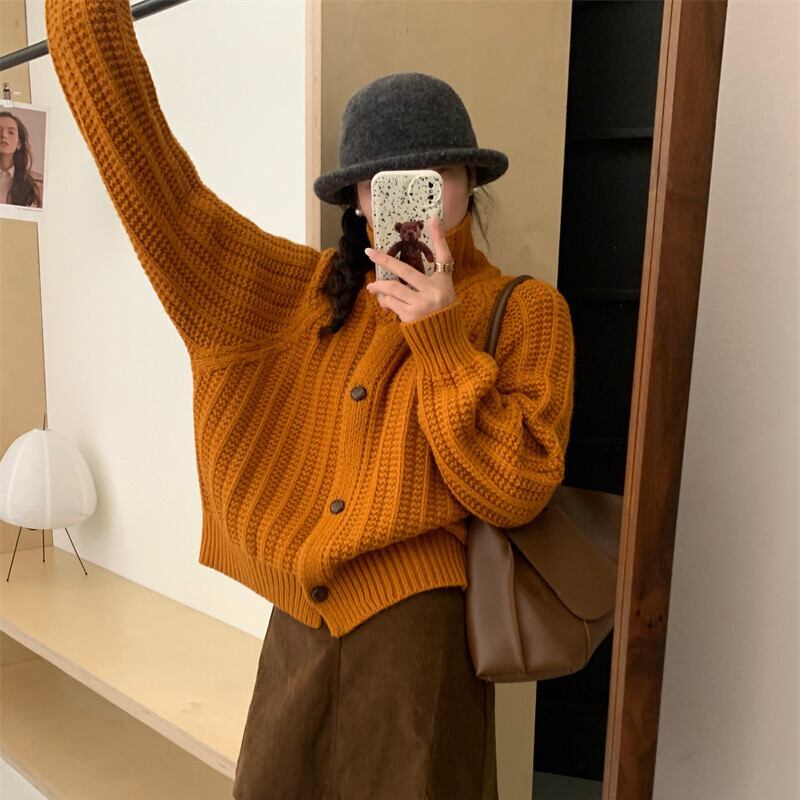 【outer】ニットカーデ　M27151