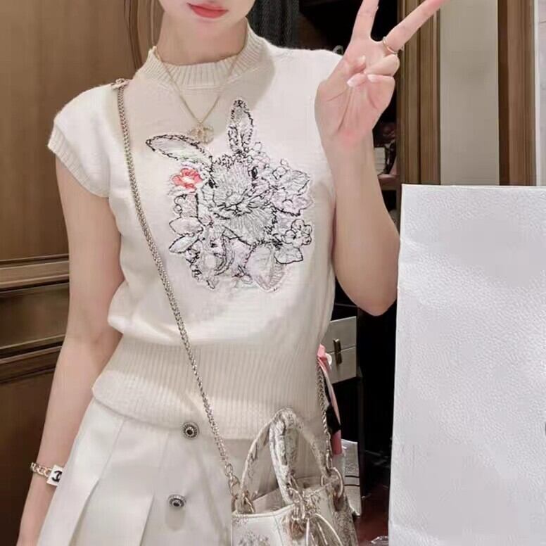 【tops】ラウンドネックタンクトップF7349