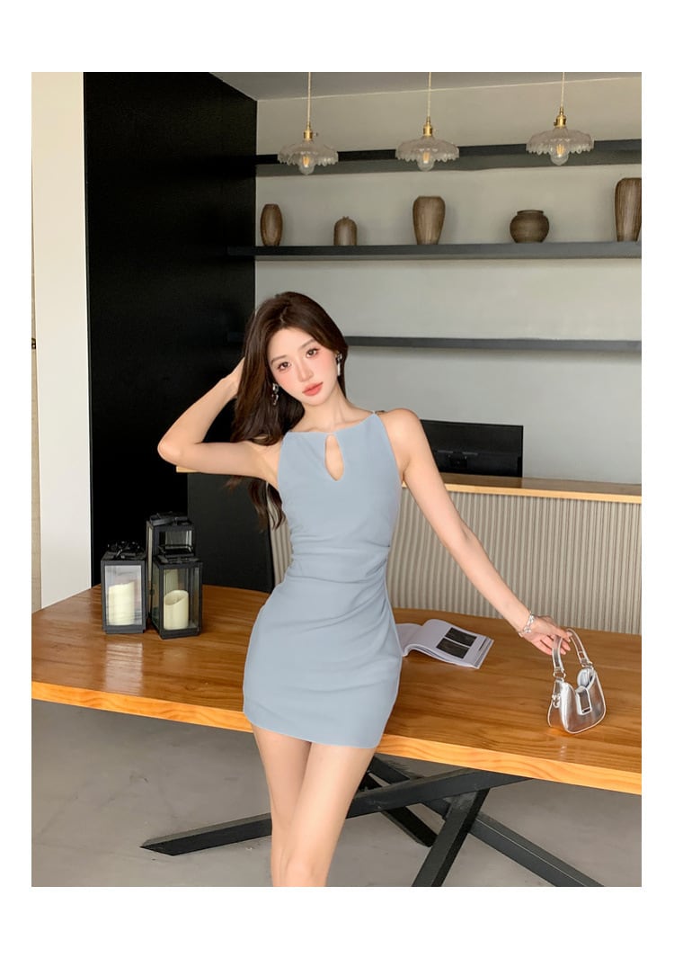 【dress】ノースリーブワンピース　M24109
