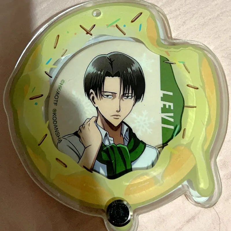 【GOODS】アクリル ドーナツ 58MM 缶バッジ ホルダー Q2536