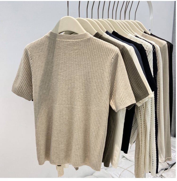 【tops】無地Tシャツ　M24981