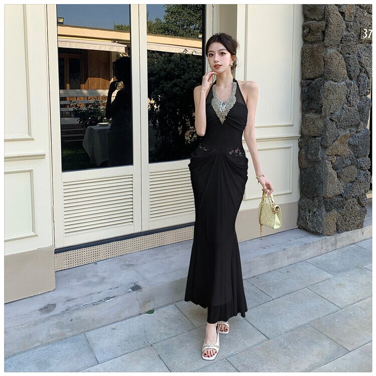【dress】ホルターネックワンピース　M29727