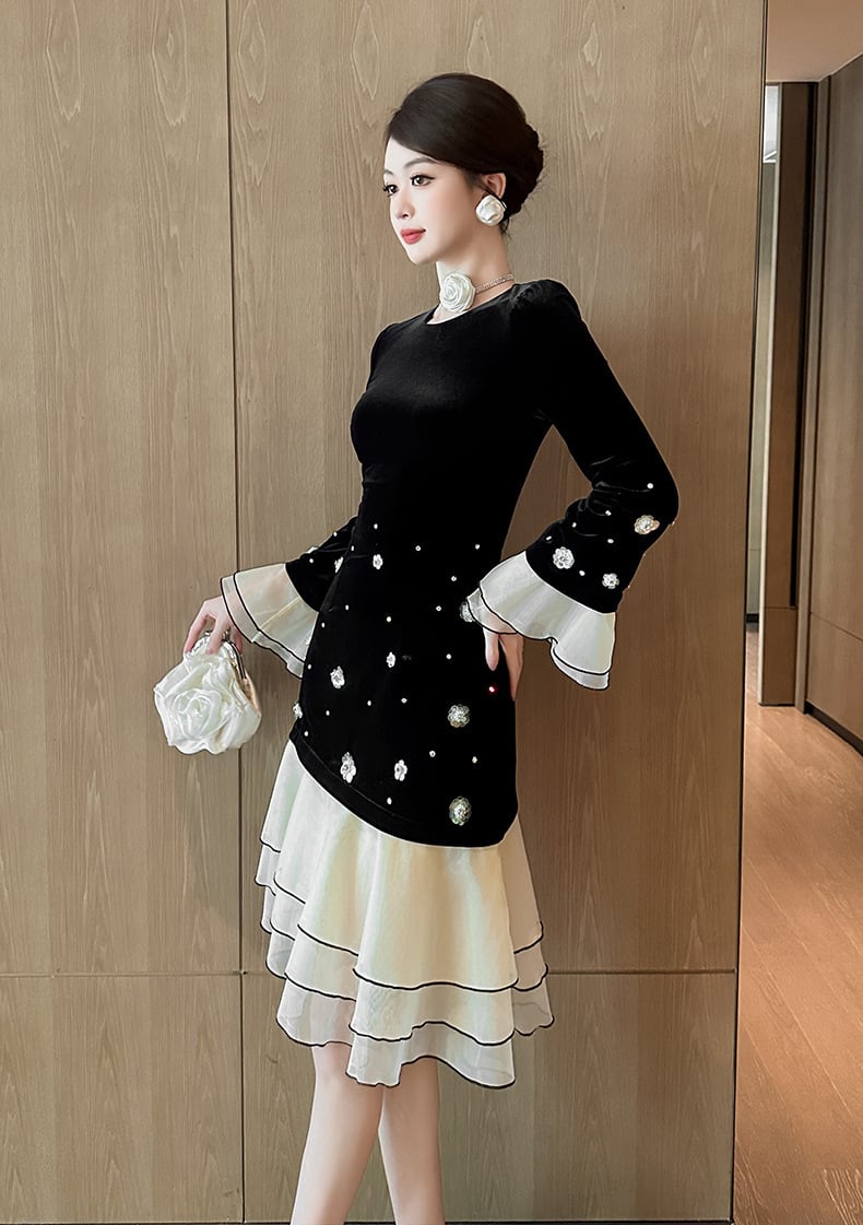 【dress】ドッキングデートワンピース　M29704