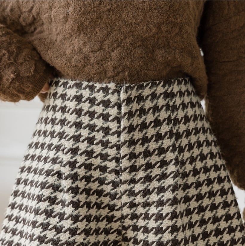 【bottoms】好感度UP!気質満点レトロエレガントルーズ着痩せショートパンツ G3542