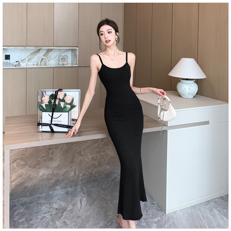 【dress】バックで綺麗キャミワンピース G20487
