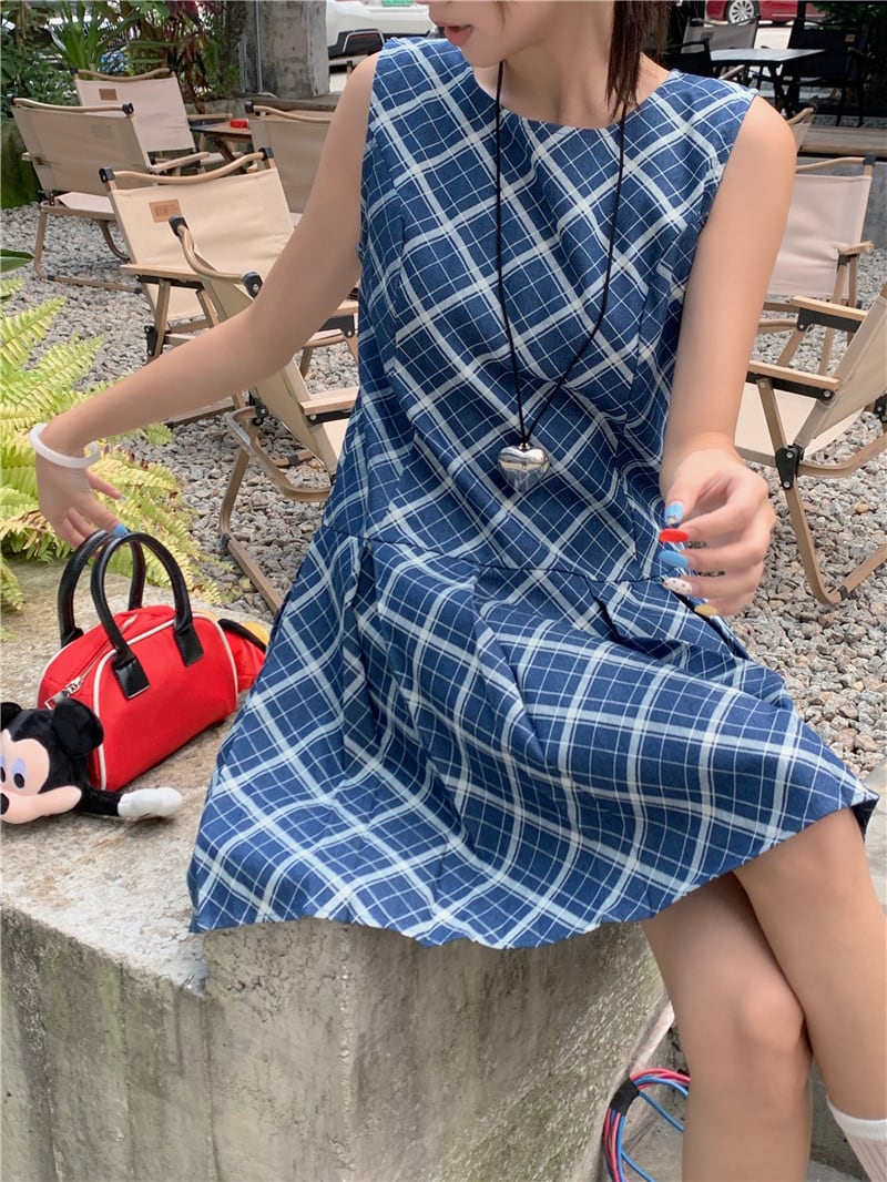 【dress】ノースリーブワンピース　M24926