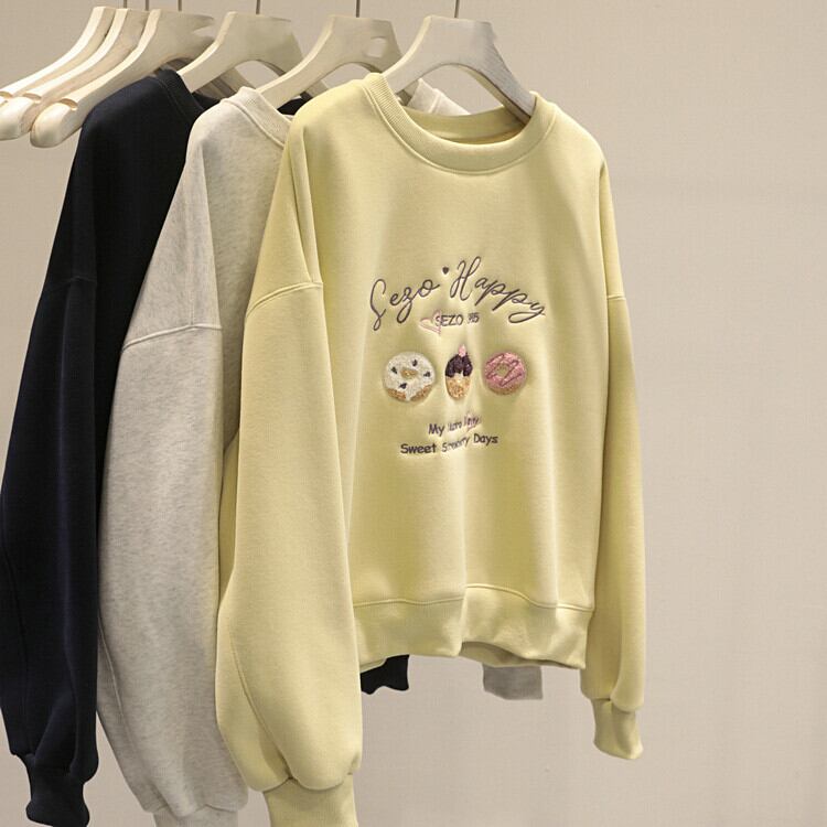 【tops】裹起毛プルオーバー　M28994
