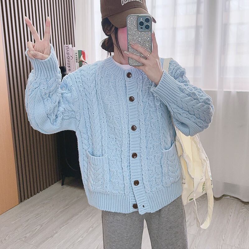 【outer】ニットカーデ　M27402
