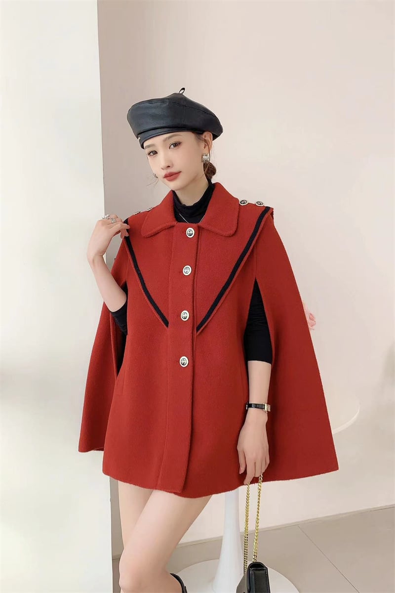 【outer】ケープコート　N2762