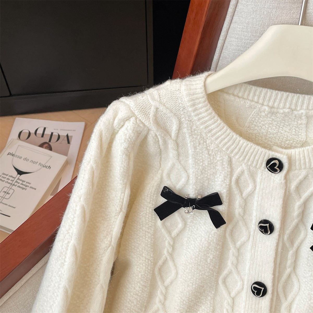 【outer】ニットカーデ　M29184