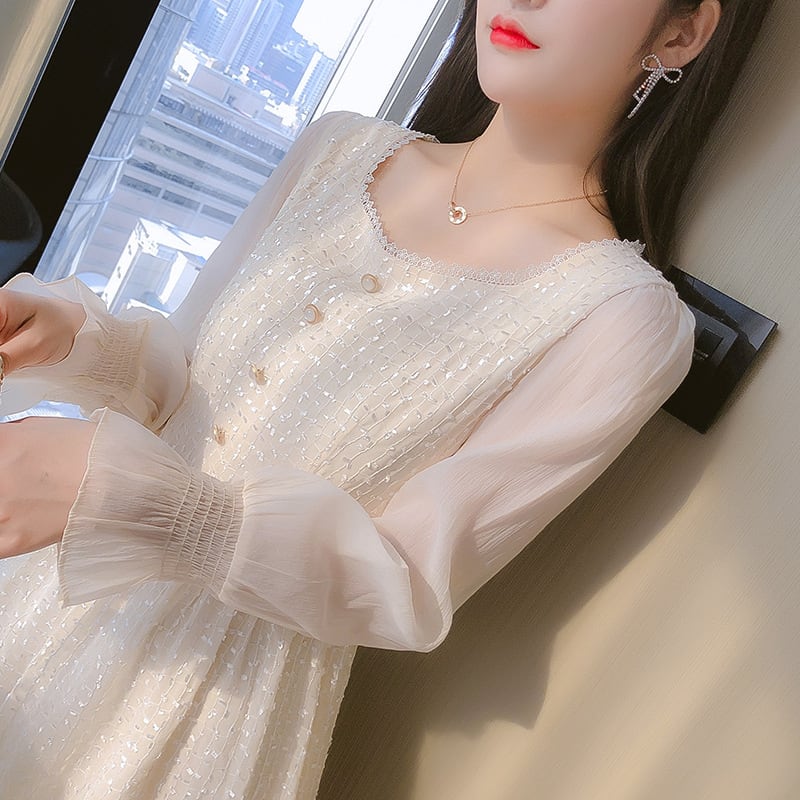 【dress】デートワンピース　M25360