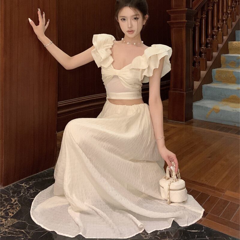 【dress】ウエストカットワンピース　M30042