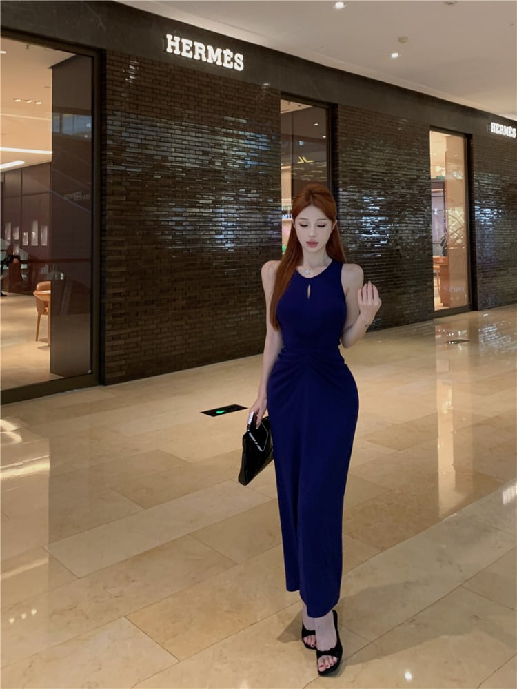【dress】ノースリーブワンピース　M24351