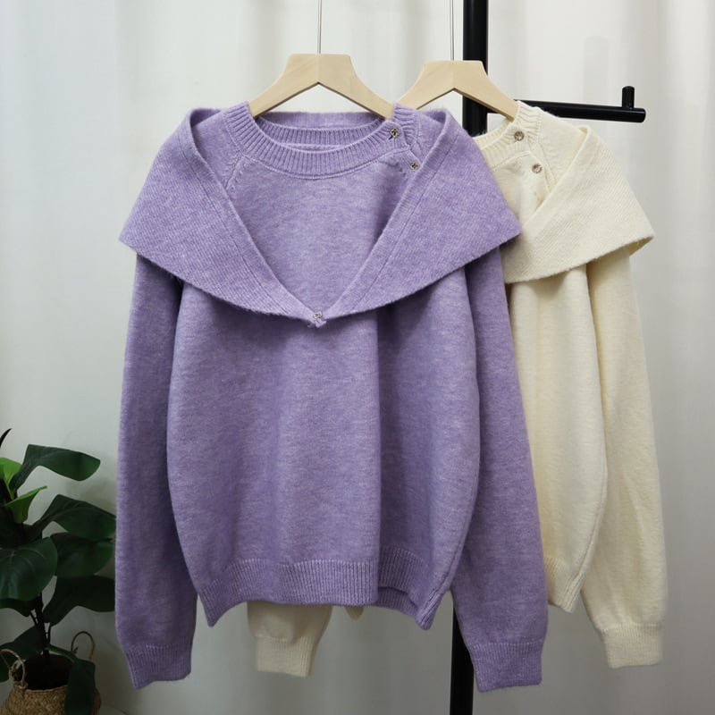 【tops】ニットセーター　M29055