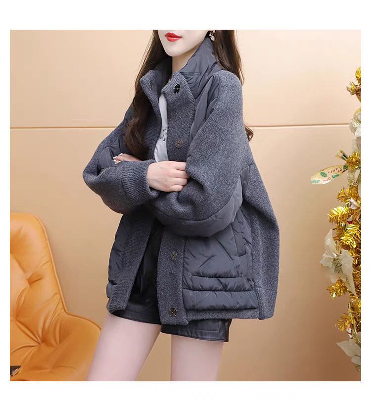 【outer】ニットドッキングアウター 　M29189