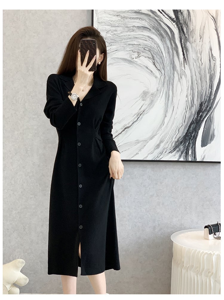 【dress】ニットワンピース　M25381