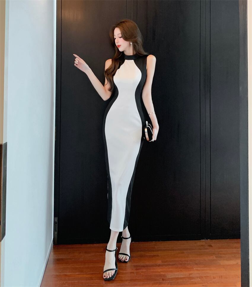 【dress】ファッション気質満点セクシー着痩せ肩見せタイトレディースワンピース G14460