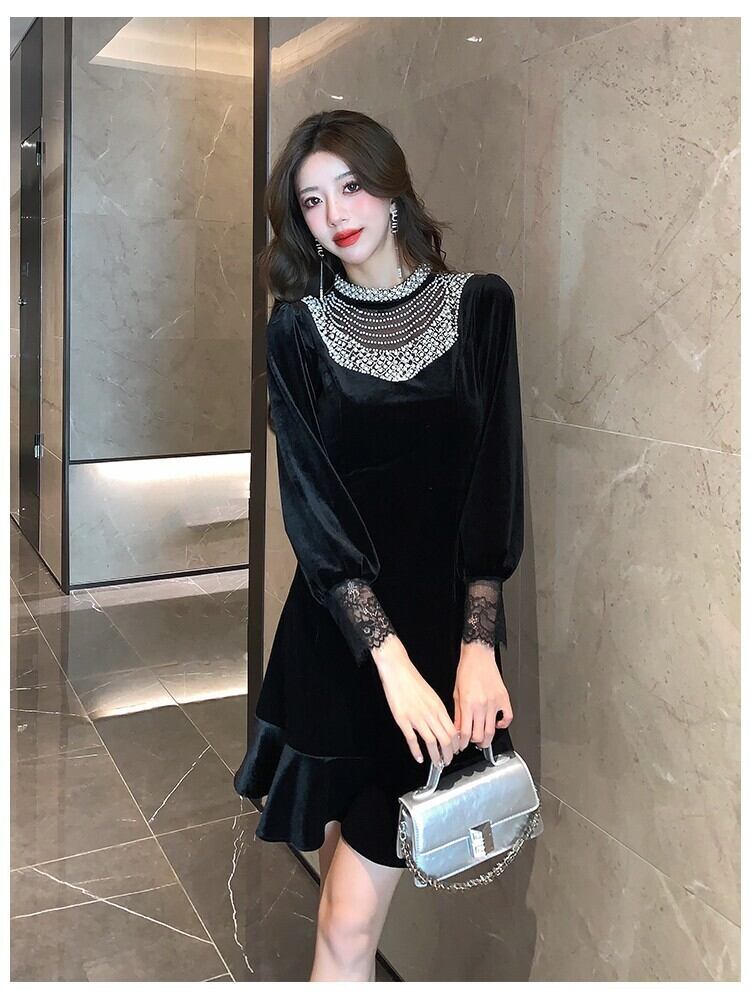 【dress】デートワンピース　M18900