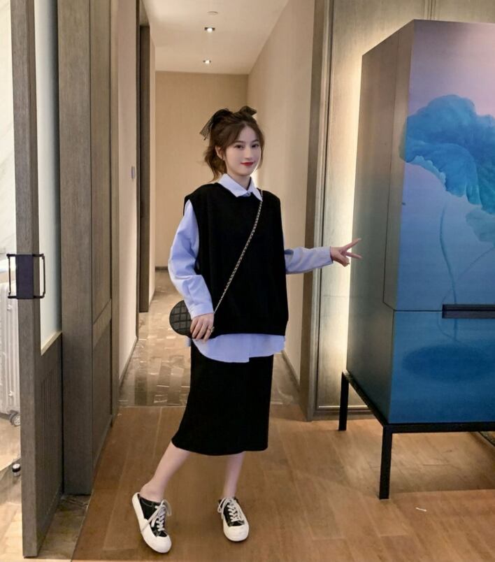 【set】スウィートファッション洋気着痩せ3点セット G2289