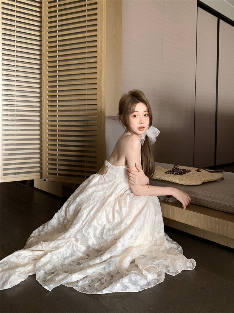 【dress】ホルターネックデートワンピース　M29797