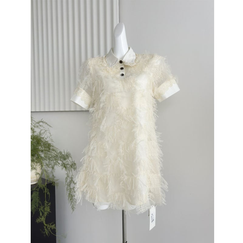 【dress】ジャカードワンピース　M23946