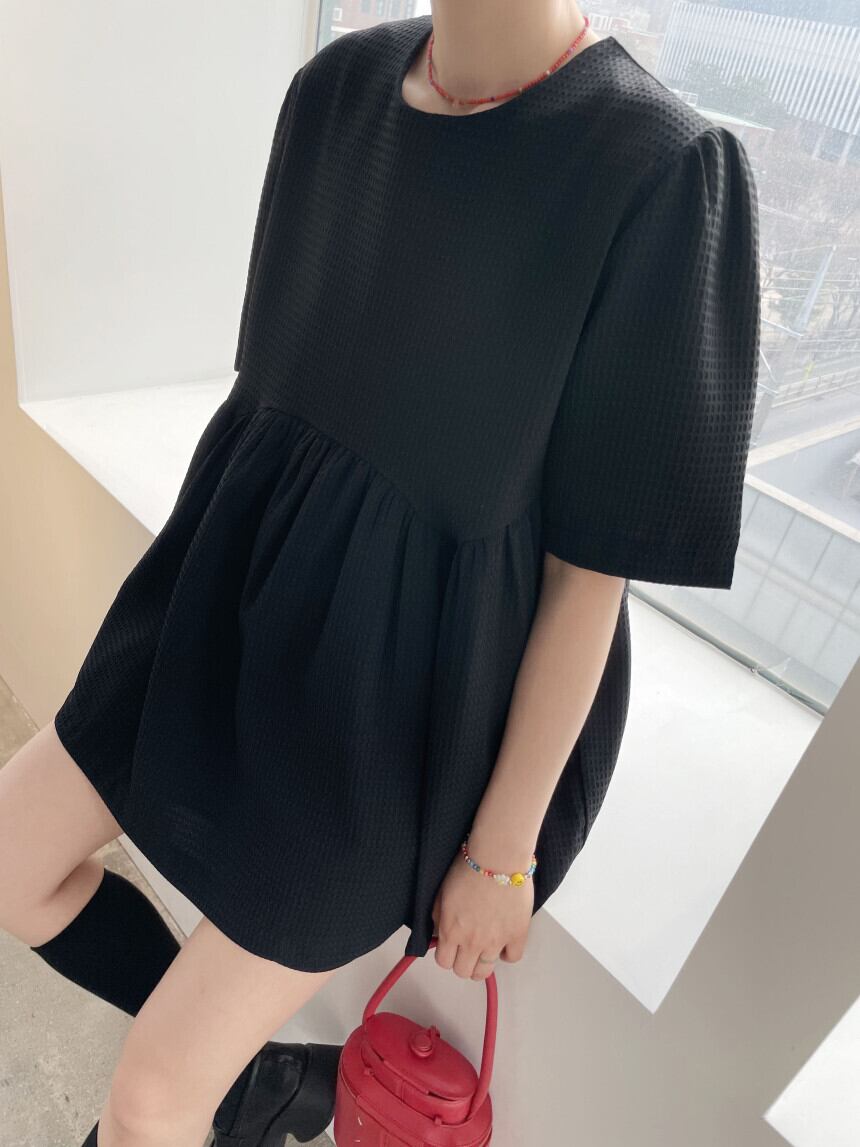 【set】ラウンドネックトップス+ショートパンツ２点セットG21509