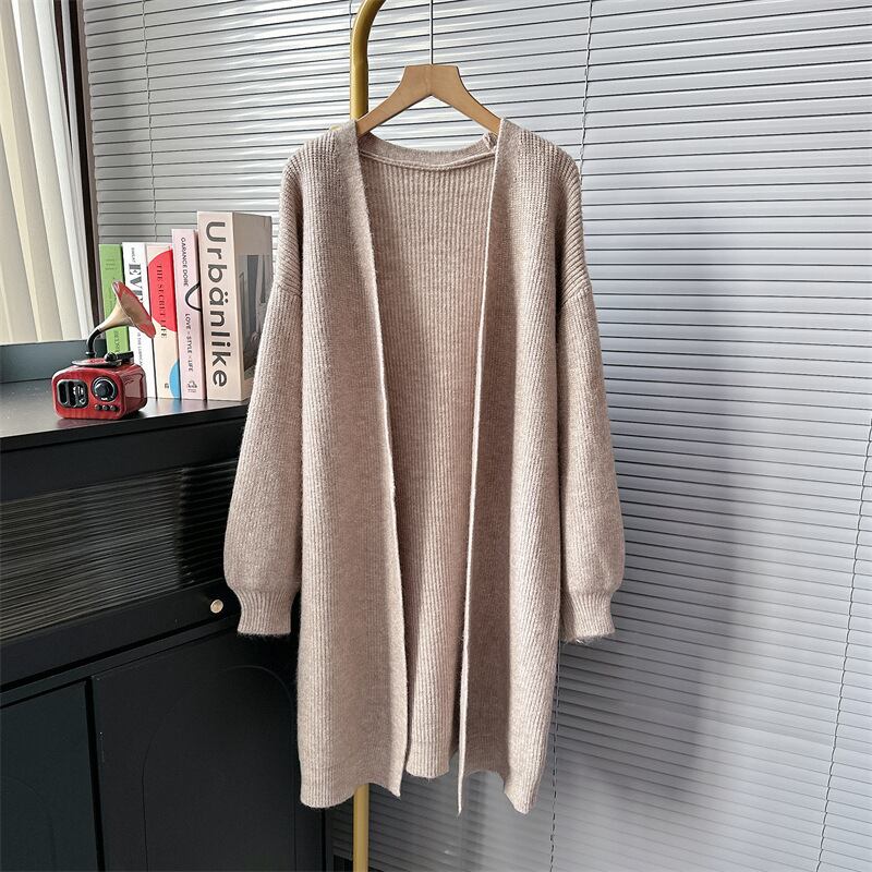 【outer】ロング丈ニットカーデ　M18901
