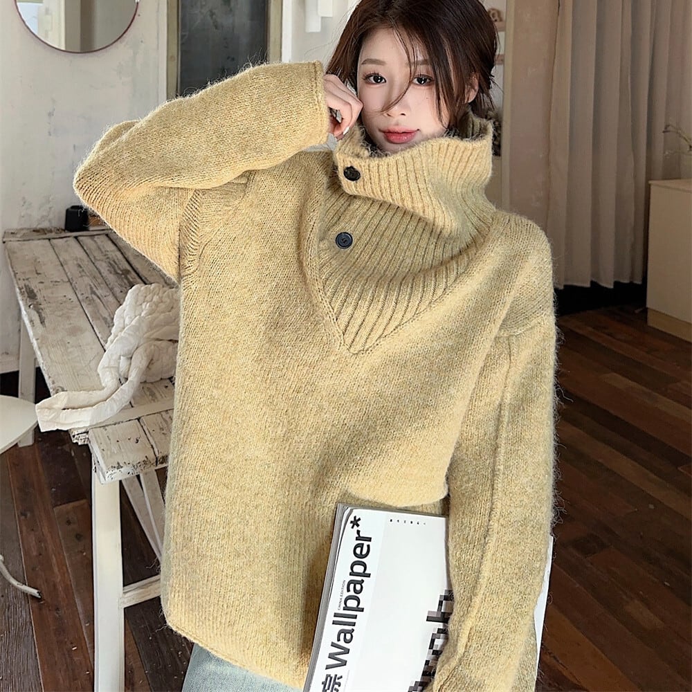 【tops】ニットセーター　M27673