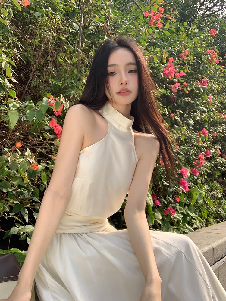 【dress】ノースリーブワンピース　M24084