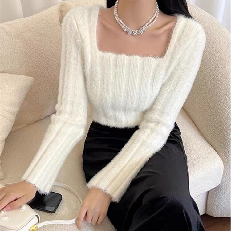 【tops】ニットプルオーバー　M19114