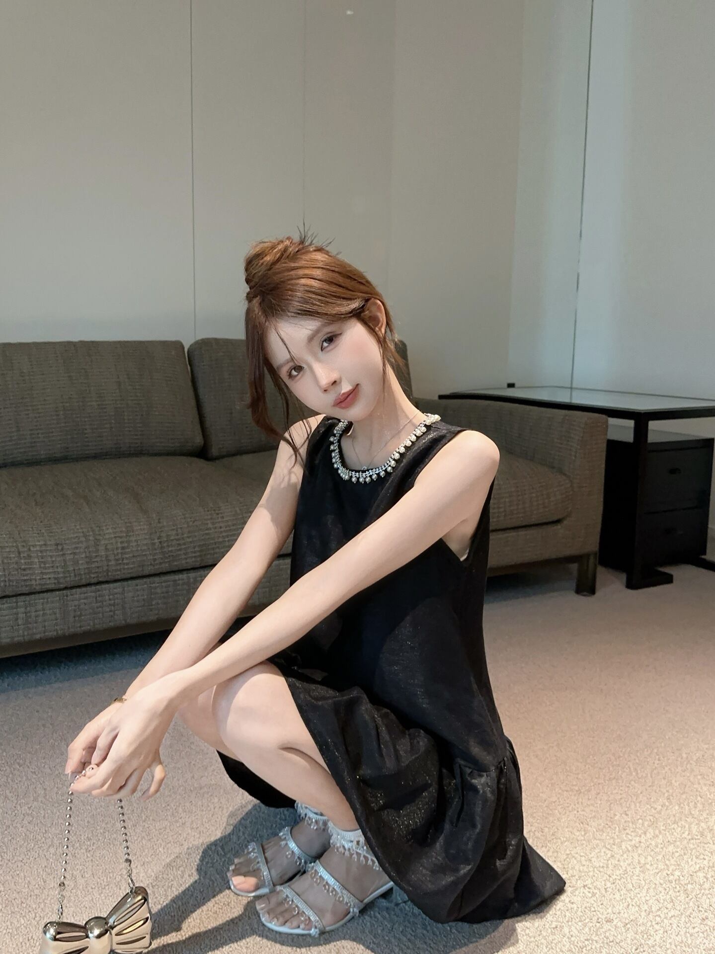 【dress】ノースリーブワンピース　M30143