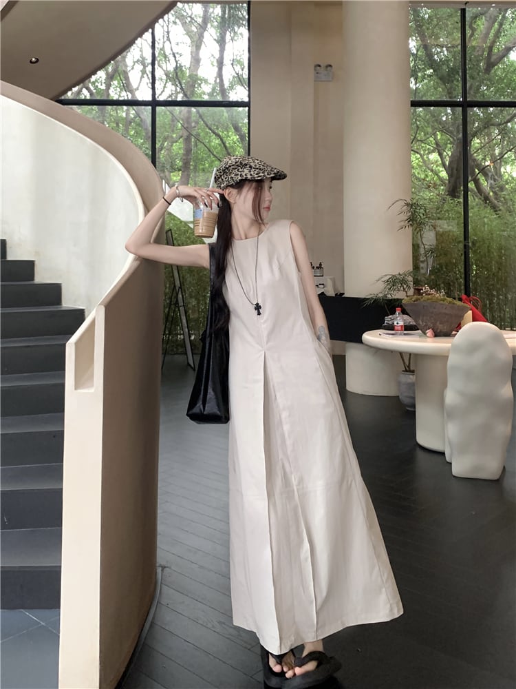【dress】ノースリーブワンピース　M24530