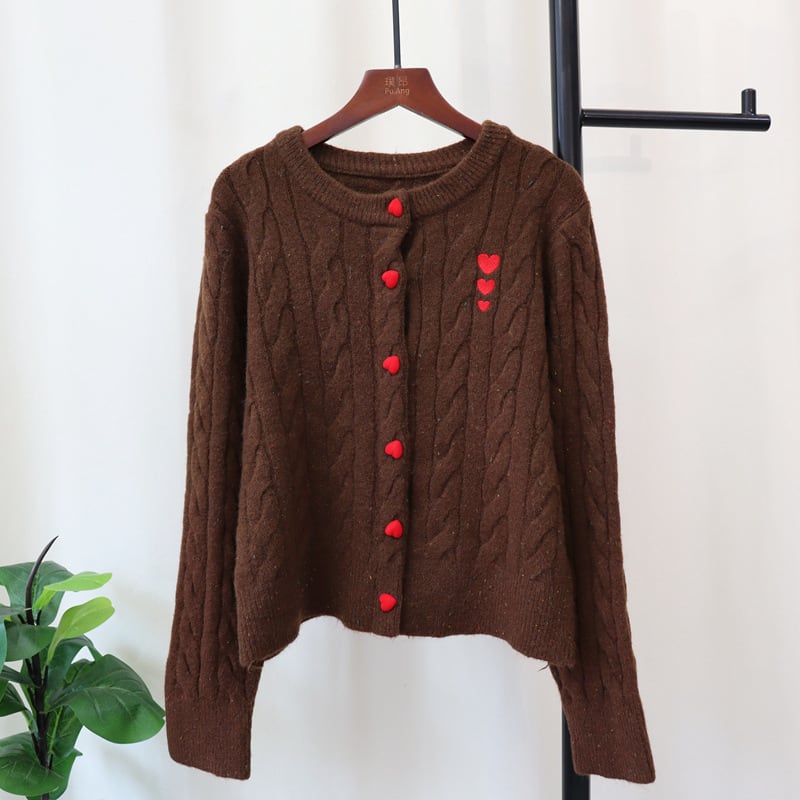 【outer】ニットカーデ　M26033