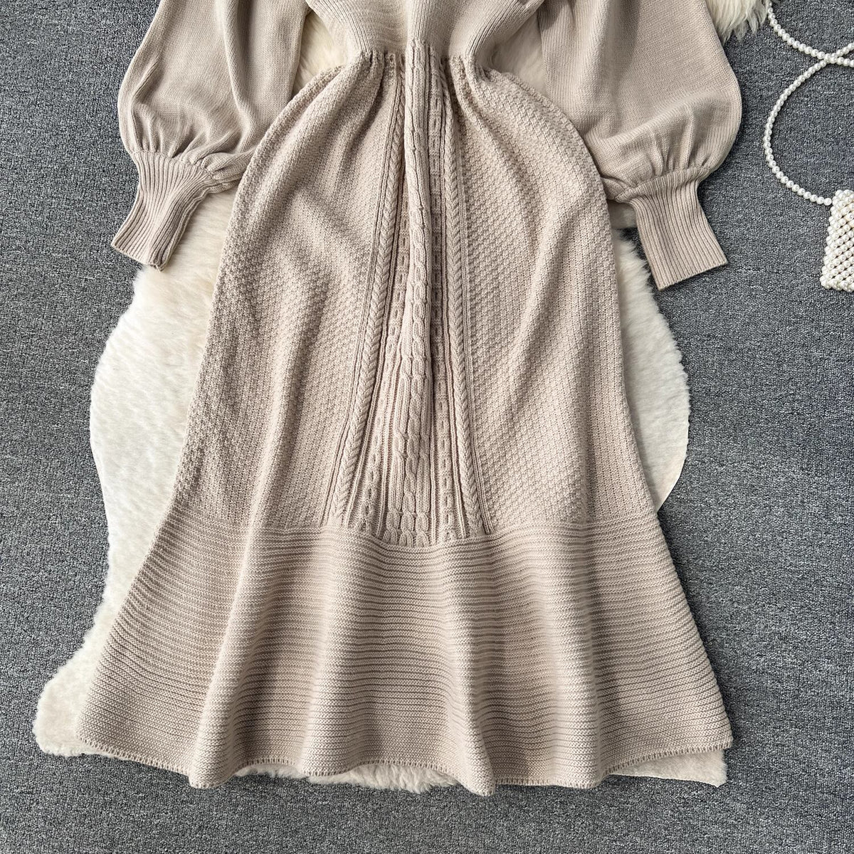 【dress】ニットワンピース　M18791