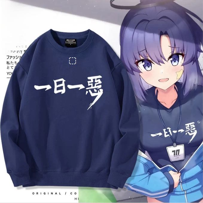 【tops】『ブルーアーカイブ』プリントプルオーバー（ 男女兼用）K0224