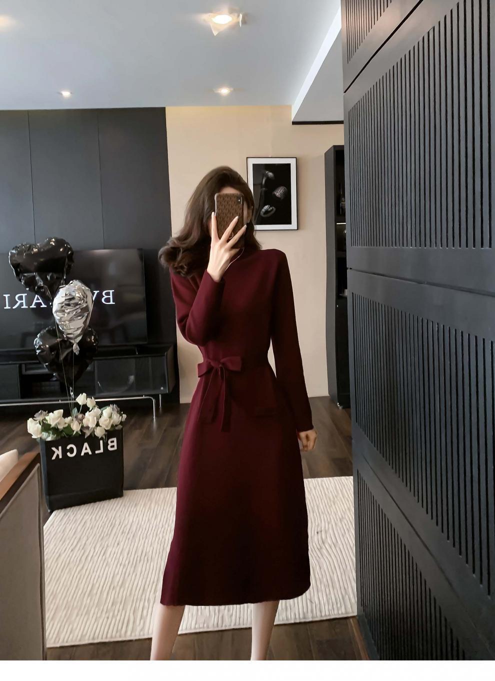 【dress】ニットワンピース　M18793