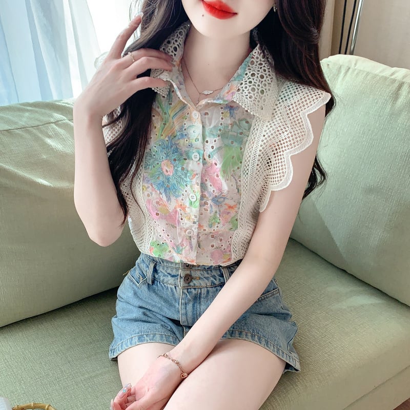 【tops】ノースリーブトップス　M23951